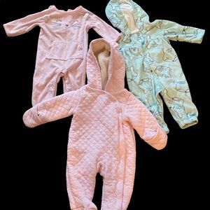 Set of 3 Cozy Onesies